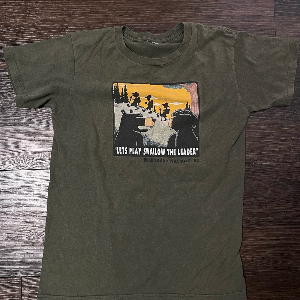 Vintage Green Graphic T-Shirt